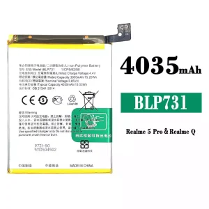 Battery BLP731 for OPPO Realme 5 Pro /Realme Q