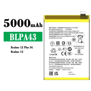 Battery BLPA43 for OPPO Realme 12 Plus /Realme 13