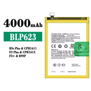 Battery BLP623 for OPPO R9s Plus/F3 Plus