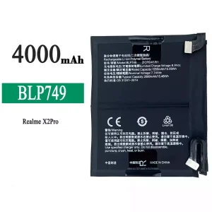 Battery BLP749 for OPPO Realme X2 Pro