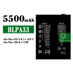 Battery BLPA33 for Oneplus Ace 3/Oneplus 12R