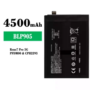 Battery BLP905 for OPPO Reno 7 Pro