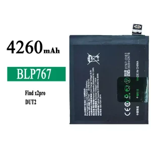 Battery BLP767 for OPPO Find x2 pro