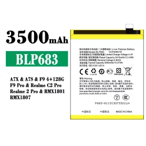 Battery BLP683 for OPPO A7X / A7S / F9 Pro / Realme C2 Pro / Realme 2 Pro