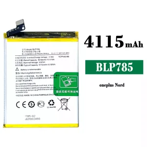 Battery BLP785 for OPPO oneplus Nord