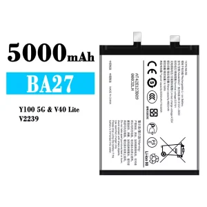 Battery BA27 for VIVO Y100 5G/V40 Lite