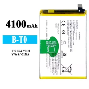 Battery B-T0 for VIVO Y76 5G/Y76S