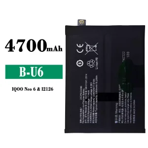 Battery B-U6 for VIVO iQOO Neo6
