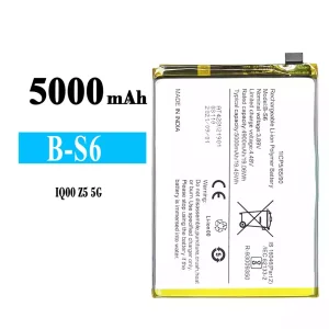Battery B-S6 for VIVO IQOO Z5 5G