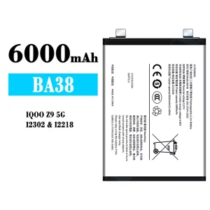 Battery BA38 for VIVO IQOO Z9 5G