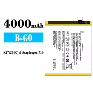 Battery B-G0 for VIVO X27(256G)/Snapdragon 710