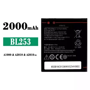 Battery BL253 for Lenovo A1000/A2010/A2010-a