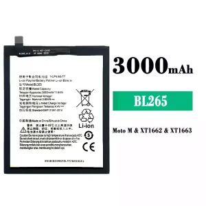 Battery BL265 for Lenovo Moto M/XT1662/XT1663