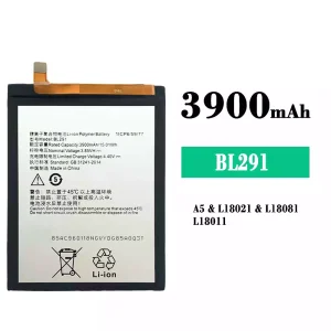 Battery BL291 for Lenovo A5