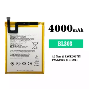Battery BL303 for Lenovo A6 Note