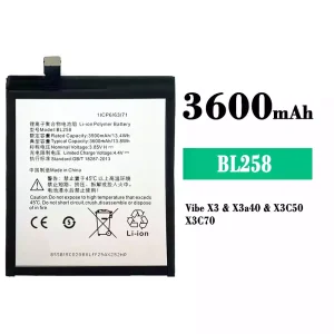 Battery BL258 for Lenovo Vibe X3