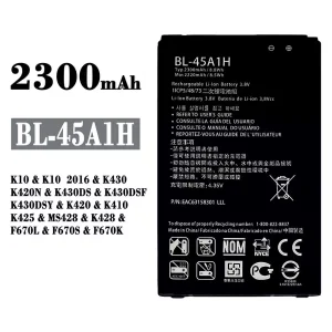 Battery BL-45A1H for LG K10 2016