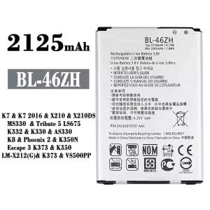 Battery BL-46ZH for LG K7 2016 / K8 / Phoenix 2