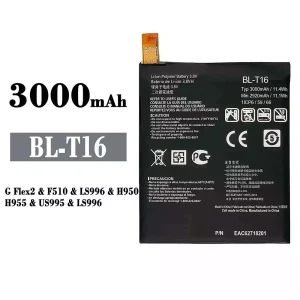 Battery BL-T16 for LG G Flex2