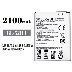 Battery BL-52UH for LG L65/L70