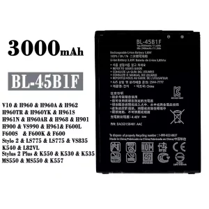 Battery BL-45B1F for LG V10 / Stylus 2 Plus