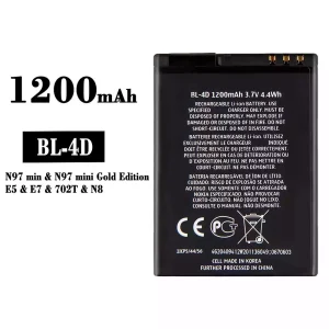 Battery BL-4D for Nokia N97 mini/E5/E7/702T/N8