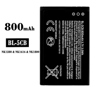 Battery BL-5CB for Nokia NK1280/NK1616/NK1800