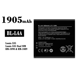 Battery BL-L4A for Nokia Lumia 535