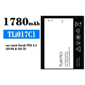 Battery TLi017C1 for Alcatel One Touch Streak PIXI 4.5