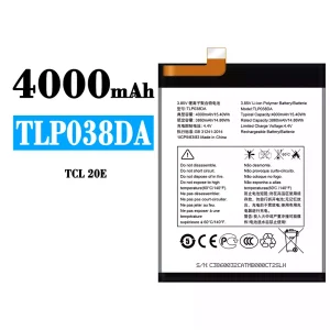Battery TLP038DA for Alcatel TCL 20E