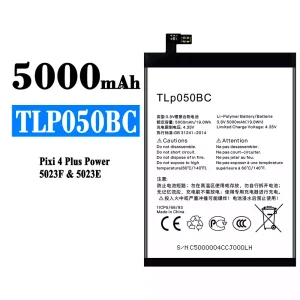 Battery TLP050BC for Alcatel Pixi 4 Plus Power