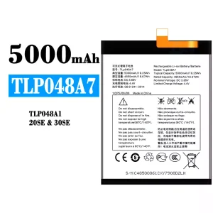 Battery TLP048A7 TLP048A1 for Alcatel 20SE/30SE