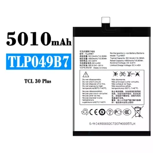 Battery TLP49B7 for Alcatel TCL 30 Plus