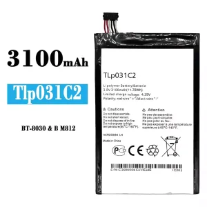 Battery TLP031C2 for Alcatel BT-8030/B M812