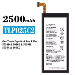 Battery TLP025C2 for Alcatel One Touch Pop 4+/Pop 4 Plus