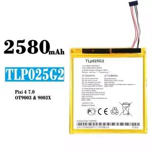 Battery TLP025G2 for Alcatel Pixi 4 7.0
