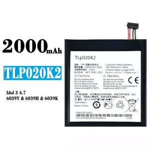 Battery TLP020K2 for Alcatel One Touch Idol 3 4.7