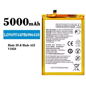 Battery Li3949T44P8h906450 for ZTE Blade 20/Blade A52