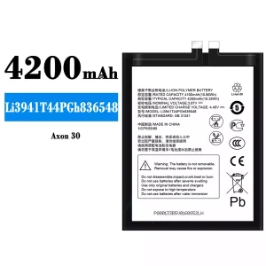 Battery Li3941T44PGh836548 for ZTE Axon 30