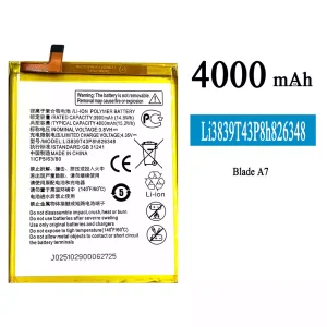 Battery Li3839T43P8h826348 for ZTE Blade A7