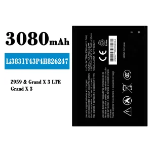 Battery Li3831T43P4H826247 for ZTE Z959/Grand X 3