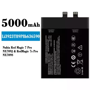 Battery Li3923T89P8h636590 for Nubia Red Magic 7 Pro/ RedMagic 7S Pro