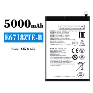 Battery E6718ZTE-B for ZTE BLADE A35/A55