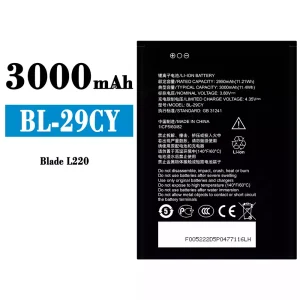 Battery BL-29CY for ZTE Blade L220