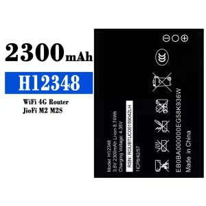 Battery H12348 for ZTE WiFi 4G Router/JioFi M2 M2S
