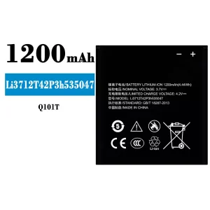 Battery Li3712T42P3h535047 for ZTE Q101T