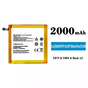 Battery Li3820T43P3h636338 for ZTE BLADE L2