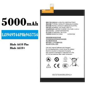 Battery Li3949T44P8h945754 for ZTE Blade A610+/A610 PLUS