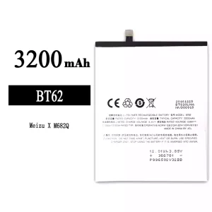 Battery BT62 for Meizu X/M682Q
