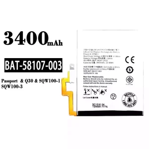 Battery BAT-58107-003 for BlackBerry Passport/Q30/SQW100-1/SQW100-3